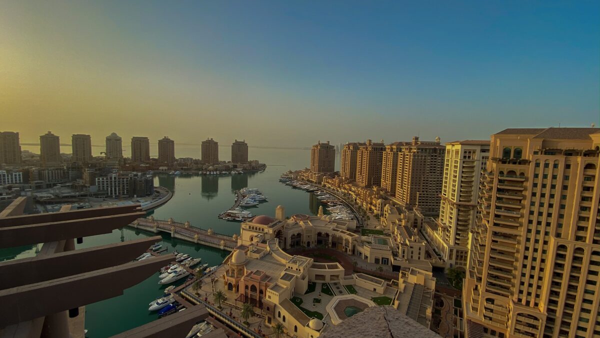 The Pearl Qatar - sztuczna wyspa w Doha